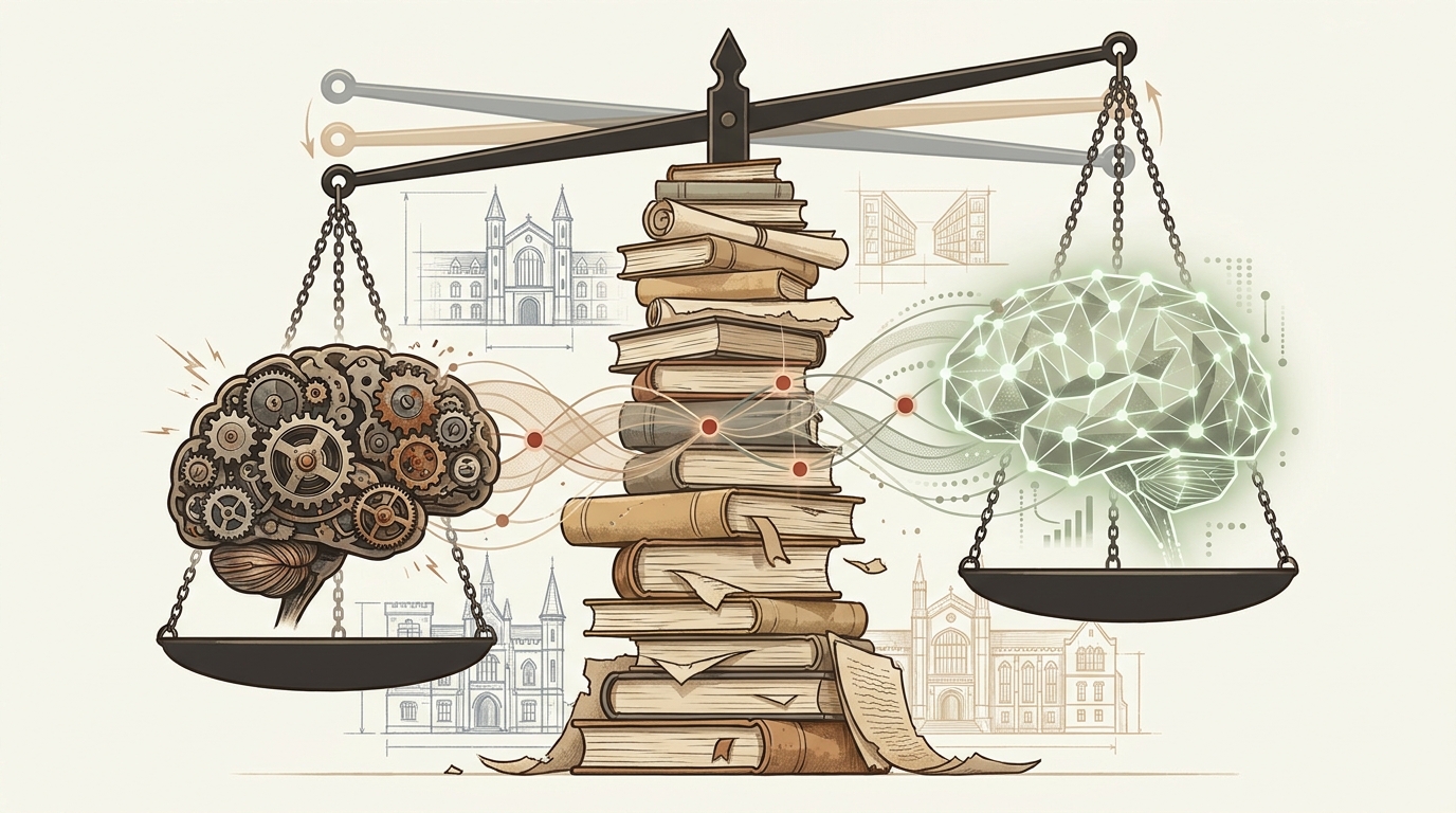 Atrofia, andamiaje, deuda cognitiva