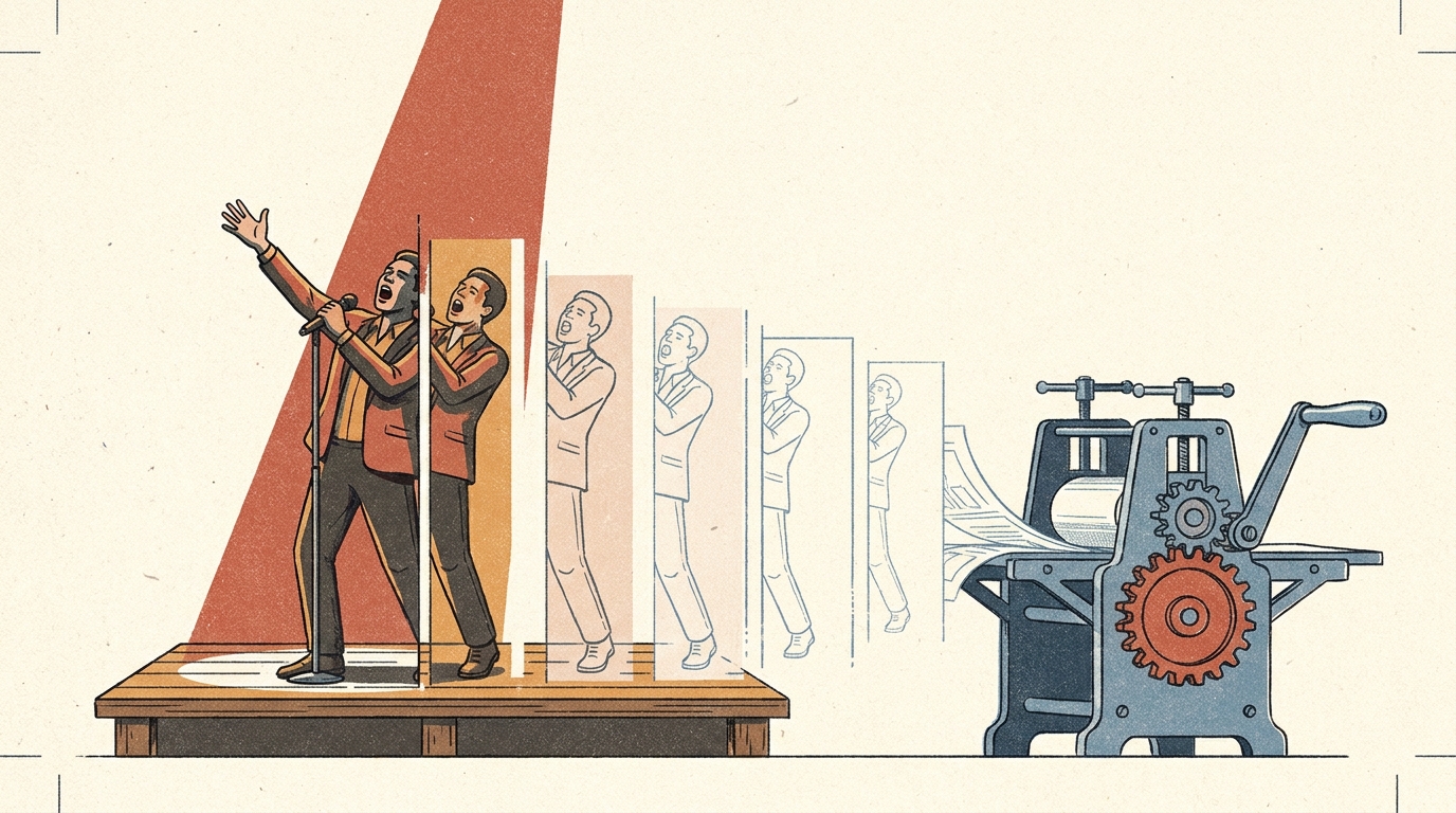 TertulIA episode cover: Creative labor versus generative media